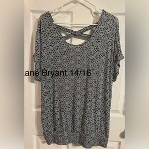 Lane Bryant women’s short sleeve shirt